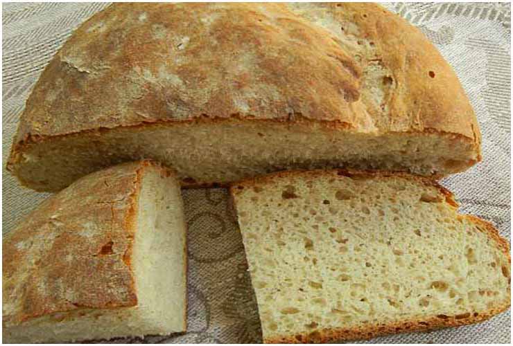 Homemade bread