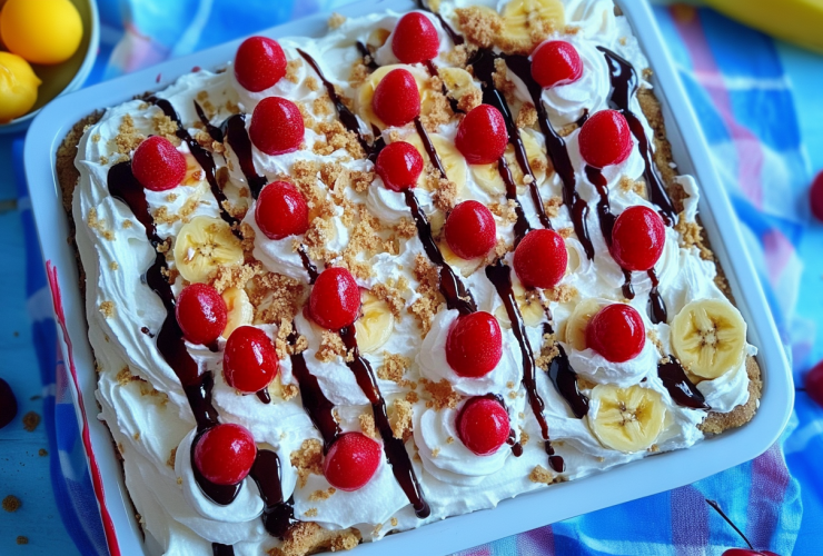Banana Split Cake