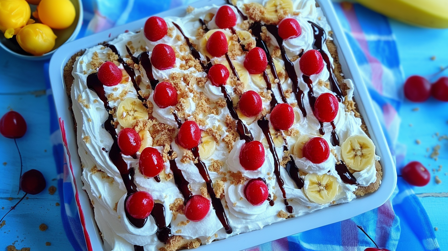 Banana Split Cake