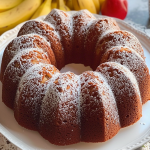 SOUR CREAM BANANA BUNDT CAKE