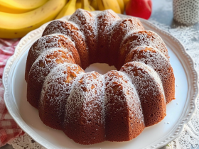 SOUR CREAM BANANA BUNDT CAKE