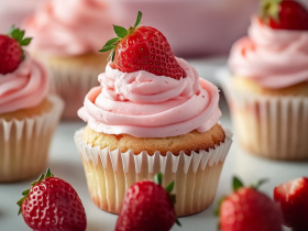 Strawberry Cupcakes